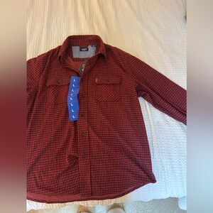 Chaps Long sleeve checkered Button Down